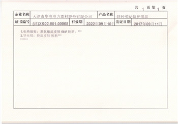 生产许可证附页